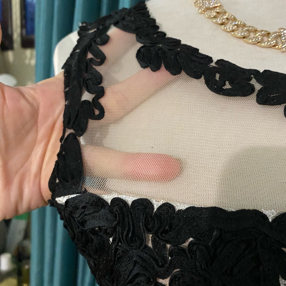 Yoana Baraschi Brand New Black Lace Dress - Picture 7 of 8